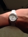 Fossil white watch