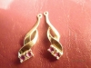 14kt Solid Gold Genuine Ruby Jackets for Earrings