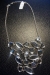 New Isharya 925 Sterling Silver Quartz Crystal Geometric Bib Necklace