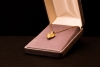 Beautiful gold 3D heart pendant